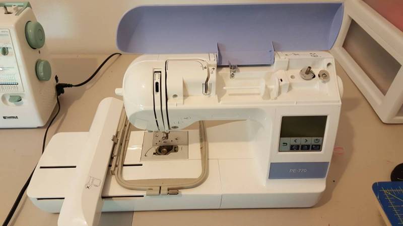 Clearance brother pe770 embroidery machine